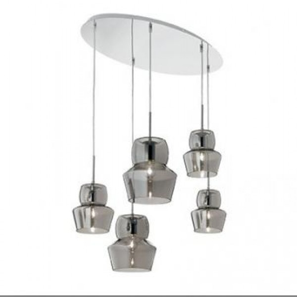 Ideal Zeno Μοντέρνο Φωτιστικό Φιμέ 099590