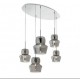 Ideal Zeno Μοντέρνο Φωτιστικό Φιμέ 099590