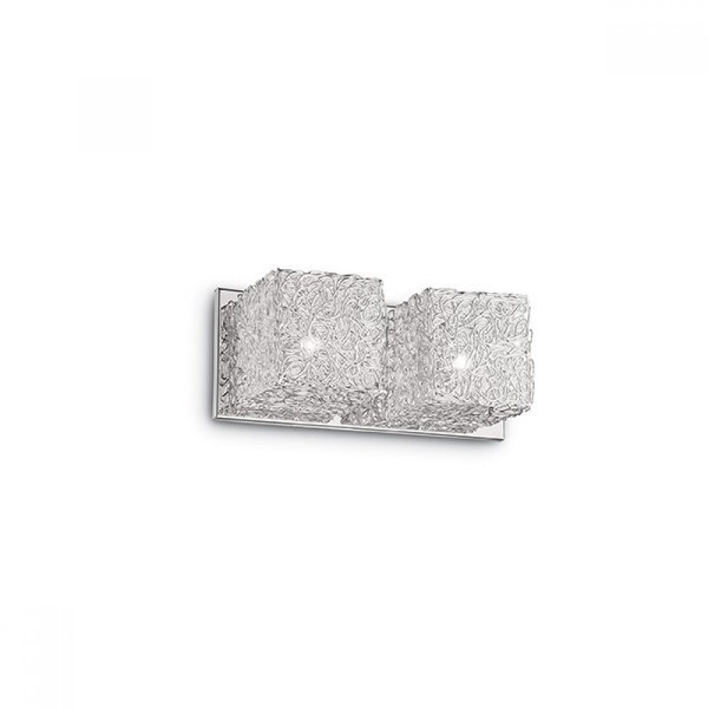 Απλίκα 2φωτη Ideal Lux Quadro 031675