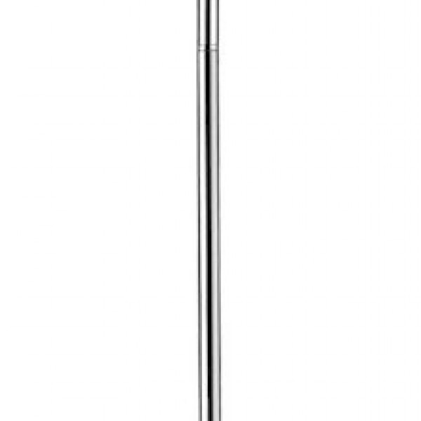 Φωτιστικό Δαπέδου Colonna σε λευκό χρώμιο ή μαύρο Ideal Lux Χρώμιο Χρώμιο