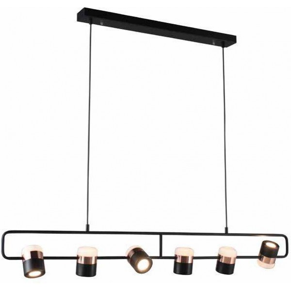 LUMA ΕΞΑΦΩΤΟ ΦΩΤΙΣΤΙΚΟ ΟΡΟΦΗΣ ΡΑΓΑ LED ΜΕΤΑΛΛΙΚΟ ΜΑΥΡΟ ΚΩΔΙΚΟΣ: 123-01227-13