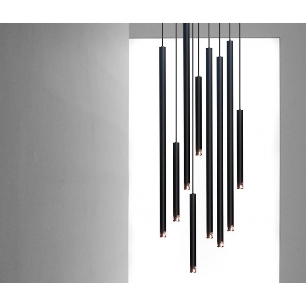 LUMA ΕΞΑΦΩΤΟ ΦΩΤΙΣΤΙΚΟ ΟΡΟΦΗΣ ΜΕΤΑΛΛΙΚΟ ΜΑΥΡΟ LONG ΚΩΔΙΚΟΣ: 100-09710-13