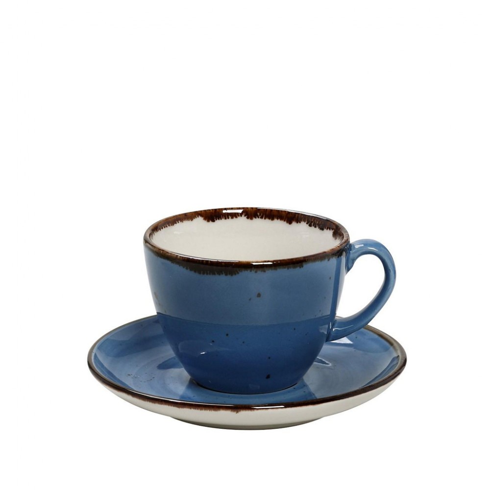 Espiel TERRA BLUE ΦΛΙΤΖΑΝΙ & ΠΙΑΤΑΚΙ ΚΑΠΟΥΤΣΙΝΟ 220ML 14x7.5EK