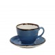 Espiel TERRA BLUE ΦΛΙΤΖΑΝΙ & ΠΙΑΤΑΚΙ ΚΑΠΟΥΤΣΙΝΟ 220ML 14x7.5EK