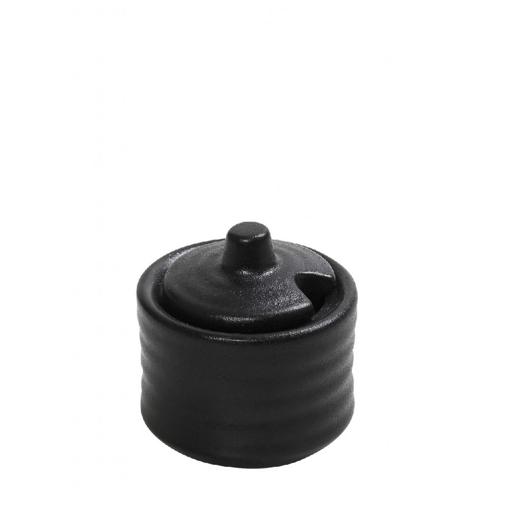 Espiel MIANMAR ΔΟΧΕΙΟ ΜΕ ΚΑΠΑΚΙ ΜΑΥΡΟ 100CC 6,5Χ6,5Χ4,7ΕΚ