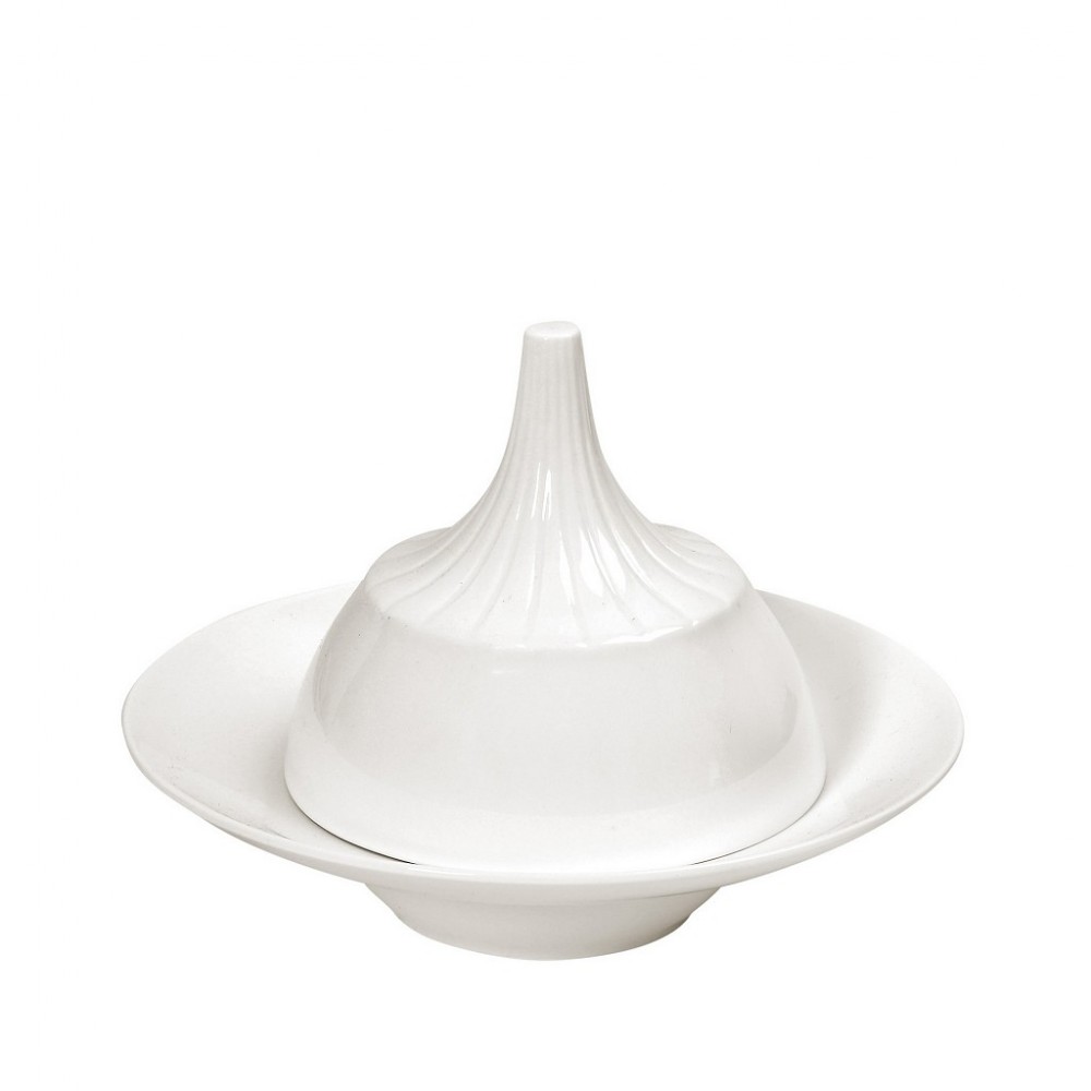 Espiel SIDERS ΠΙΑΤΑΚΙ ΒΑΘΥ ΜΕ ΚΑΜΠΑΝΑ ΣΤΡΟΓΓ. IVORY 18Χ18Χ13ΕΚ