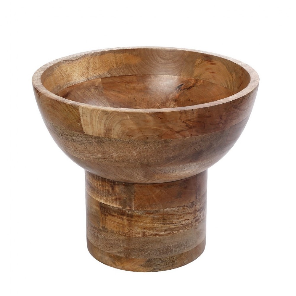 Espiel ΜΠΩΛ ΜΕ ΠΟΔΙ ΞΥΛΟ MANGO 35,56X29,85ΕΚ