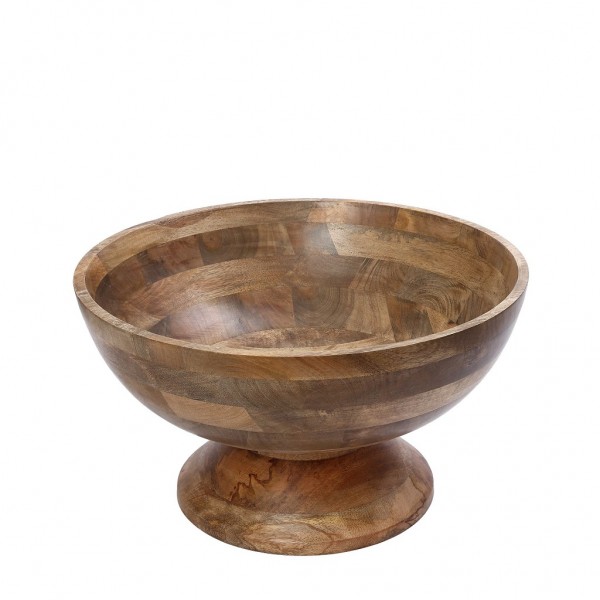 Espiel ΜΠΩΛ ΜΕ ΠΟΔΙ ΞΥΛΟ MANGO 45,09X25,4ΕΚ