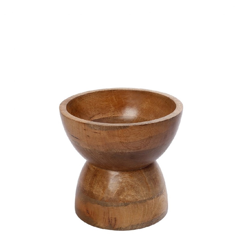 Espiel ΜΠΩΛ ΜΕ ΠΟΔΙ ΞΥΛΟ MANGO 20,32X19,68ΕΚ