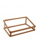 Espiel WOOD-WELL ΒΑΣΗ ΛΟΞΗ ΞΥΛΙΝΗ ΓΙΑ ΚΑΦΑΣΙΑ GN1/1 32,50Χ53,50Χ18/10ΕΚ (smA)