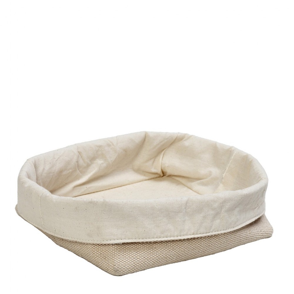 Espiel DIS. ΚΑΛΑΘΙ ΤΕΤΡΑΓΩΝΟ JUTE/COTTON 20X19X15EK.