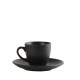 Espiel MORGAN MATTE BLACK ΦΛΙΤΖΑΝΙ & ΠΙΑΤΑΚΙ ΕΣΠΡΕΣΣΟ 90CC 12Χ12Χ6,5ΕΚ