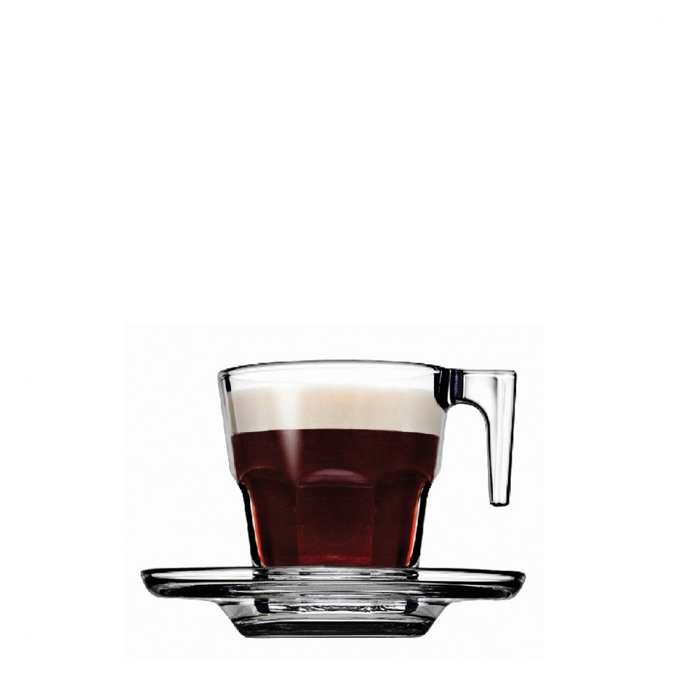 Espiel DIS. CASABLANCA CUP AND SAUCER TEMP. 70ML H:6 D:5,9CM P/1848 GB6.OB24
