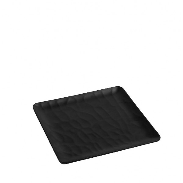 Espiel BLACK  ΠΙΑΤΟ ΡΗΧΟ ΤΕΤΡΑΓ. 18ΕΚ WAVY MATTE ΜΕΛΑΜΙΝΗΣ