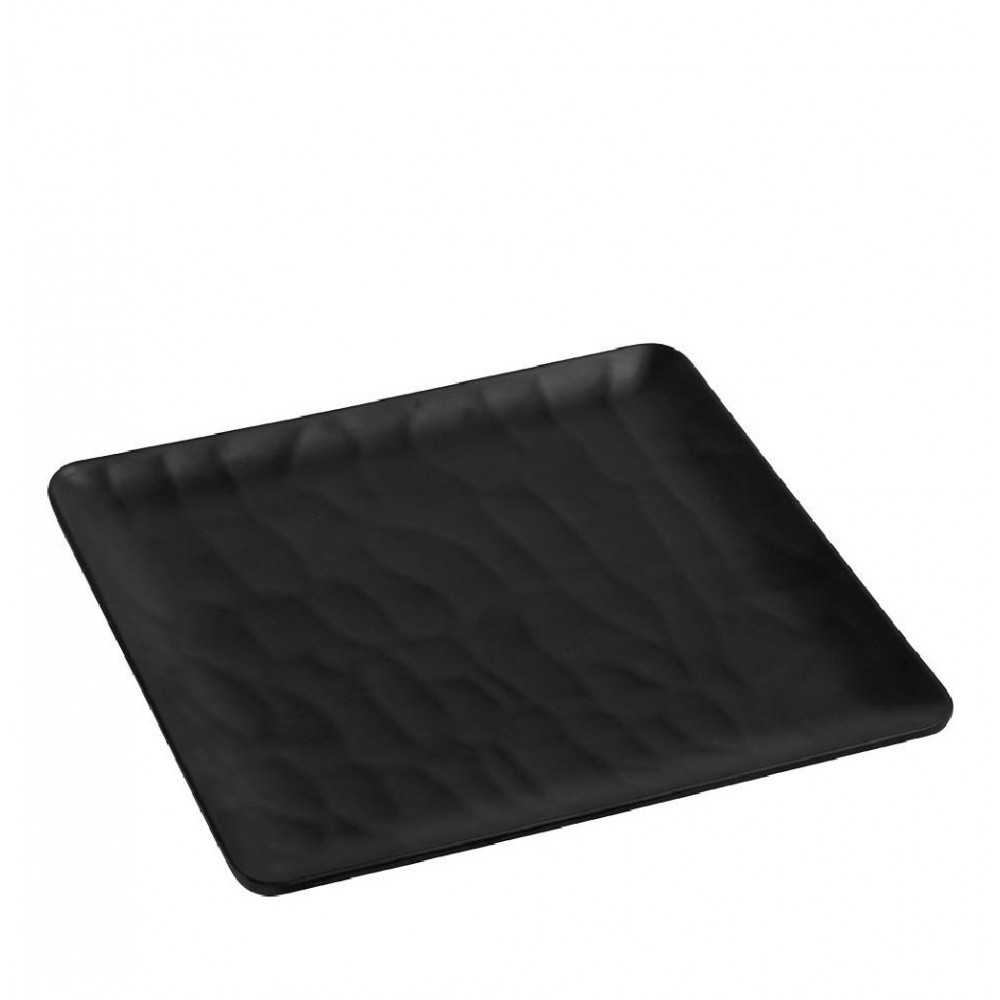 Espiel BLACK  ΠΙΑΤΟ ΡΗΧΟ ΤΕΤΡΑΓ. 26ΕΚ WAVY MATTE ΜΕΛΑΜΙΝΗΣ  (smA)