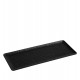 Espiel BLACK ΠΙΑΤΕΛΑ ΟΡΘΟΓ. 40Χ16ΕΚ WAVY MATTE ΜΕΛΑΜΙΝΗΣ