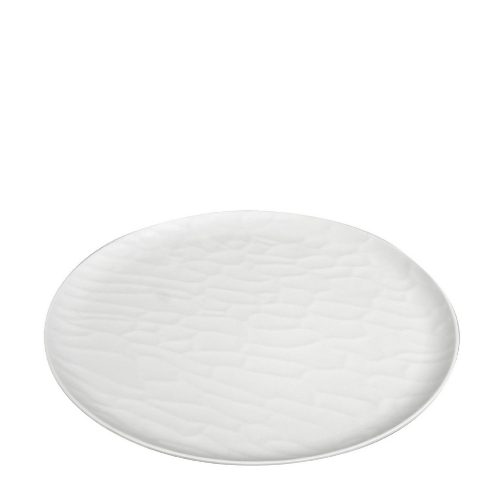 Espiel WHITE ΠΙΑΤΟ ΡΗΧΟ ΣΤΡΟΓΓ. 25ΕΚ WAVY MATTE ΜΕΛΑΜΙΝΗΣ