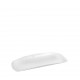 Espiel WHITE ΓΟΝΔΟΛΑ ΟΡΘ. 21Χ8,5ΕΚ WAVY MATTE ΜΕΛΑΜΙΝΗΣ  (smA)
