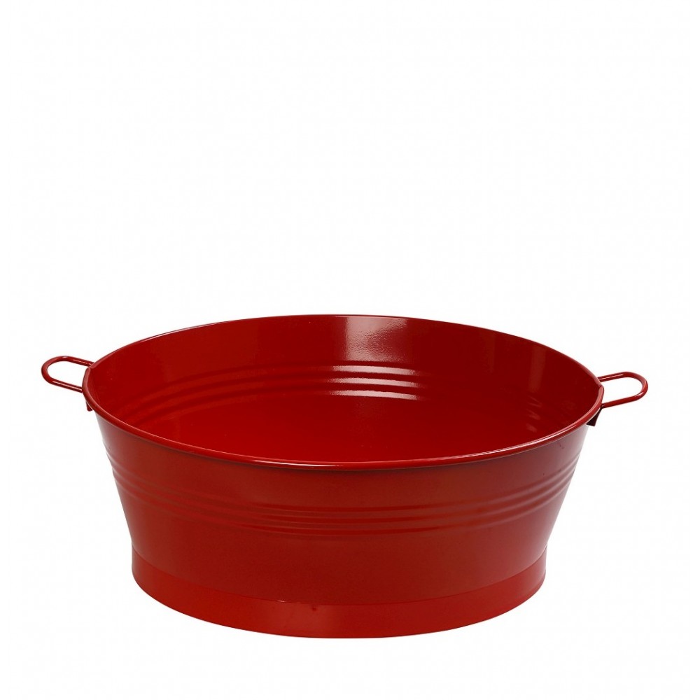 Espiel DIS. ΣΑΜΠΑΝΙΕΡΑ ΚΟΚΚΙΝΗΟΒΑΛ  47(55 INCL. HANDLES)X41X19CM