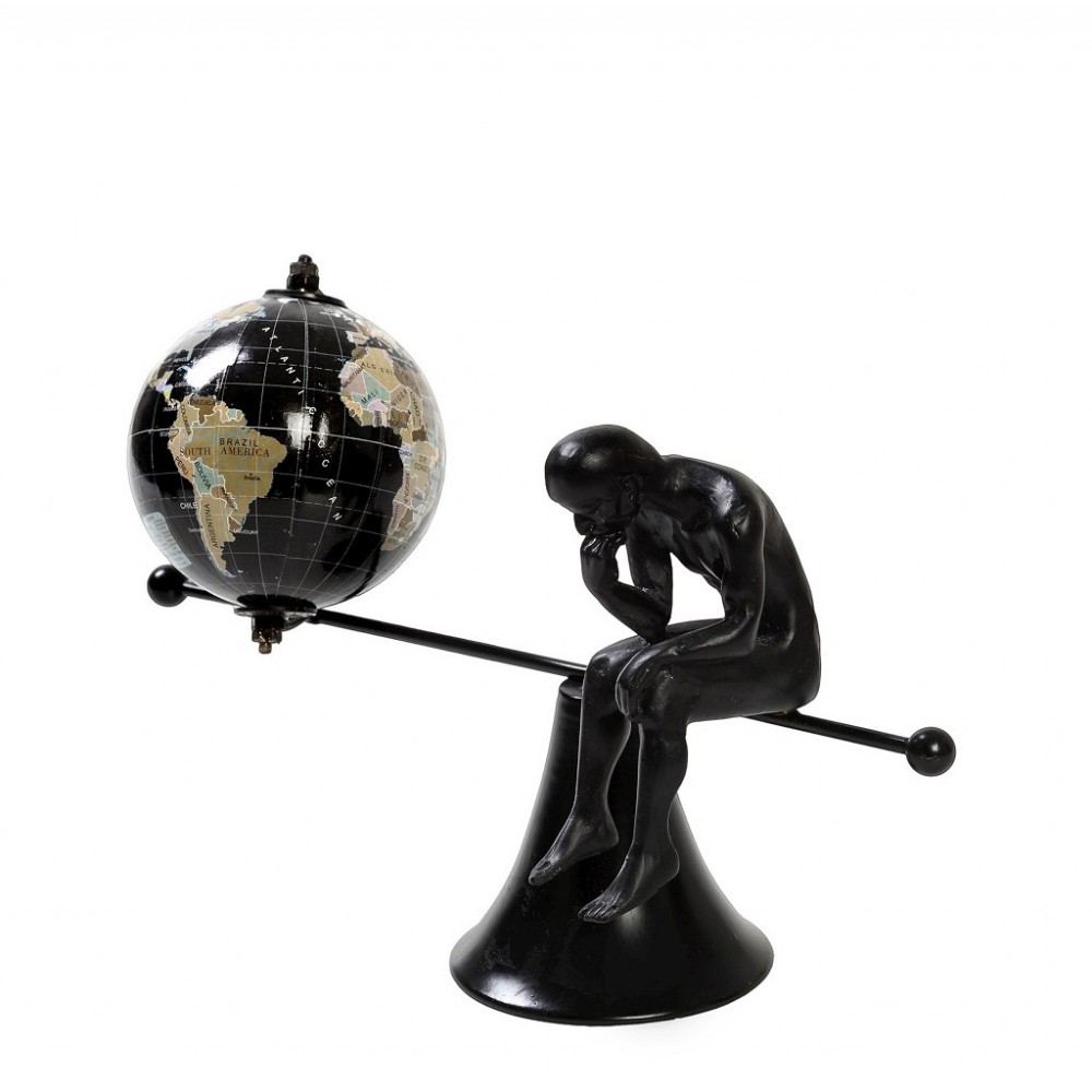 Espiel ΑΝΤΡΙΚΗ ΦΙΓΟΥΡΑ ΚΑΙ ΥΔΡΟΓΕΙΟΣ ΠΕΡΙΣΤΡ. ΣΕ ΒΑΣΗ ΠΟΛΥΡΕΖ. ΜΑΥΡΟ 15,5ΕΚ