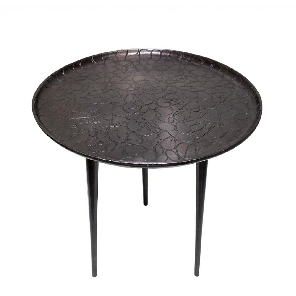 Espiel ΤΡΑΠΕΖΑΚΙ ΜΕ ΑΝΙΣΟΠΕΔΗ ΕΠΙΦΑΝΕΙΑ ΑΛΟΥΜ. ΜΑΥΡΟ ΣΤΡΟΓΓ. 48,2ΕΚ