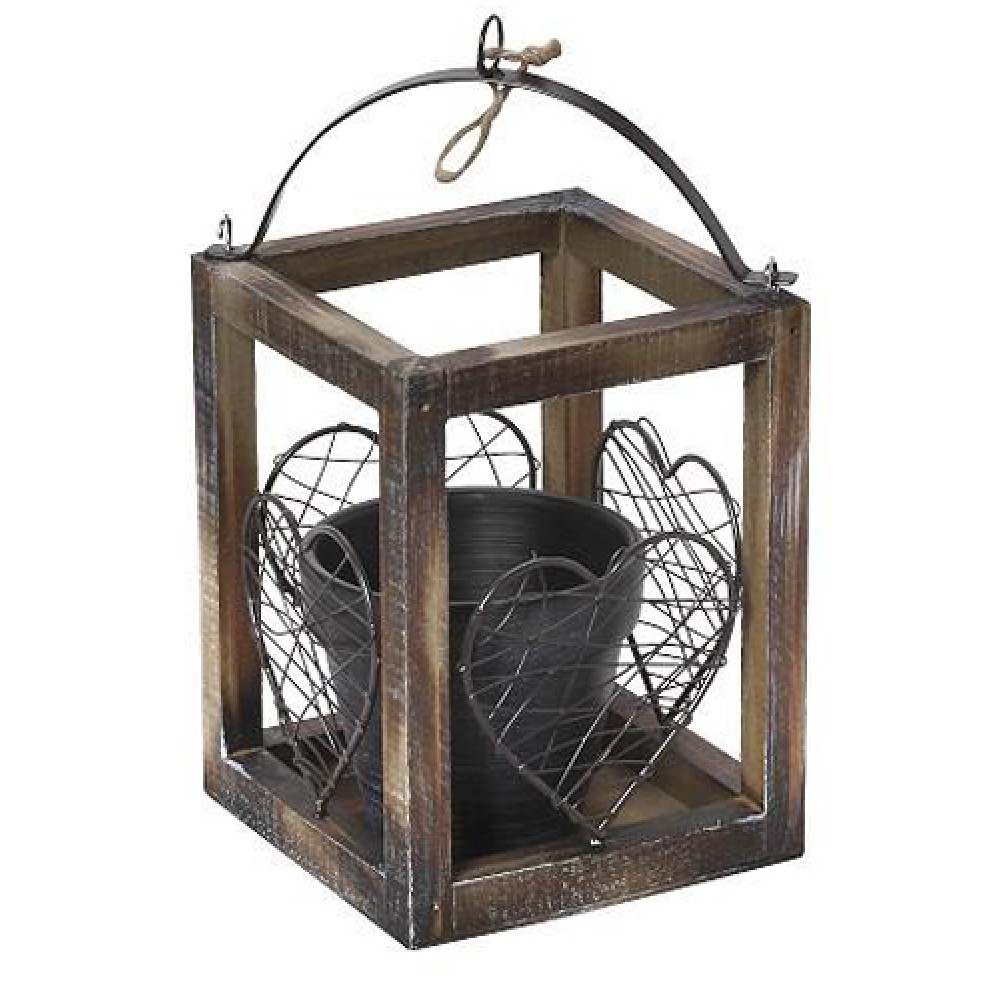 Espiel ΓΛΑΣΤΡΑΚΙ ΣΕ ΞΥΛΙΝΟ ΦΑΝΑΡΙ ''ΚΑΡΔΙΑ'' 18.5ΕΚ