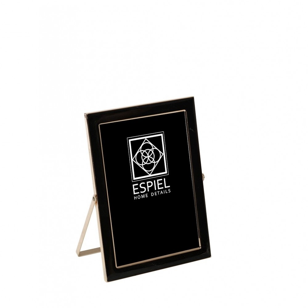 Espiel ΚΟΡΝΙΖΑ ΜΕΤΑΛ. ΜΑΥΡΟ-ΧΡΥΣΟ 10X15EK