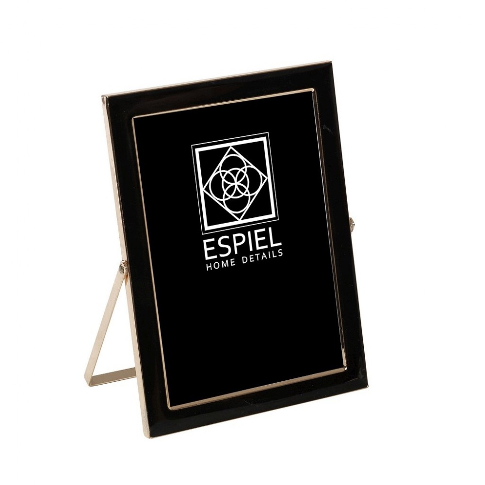Espiel ΚΟΡΝΙΖΑ ΜΕΤΑΛ. ΜΑΥΡΟ-ΧΡΥΣΟ 20X25EK