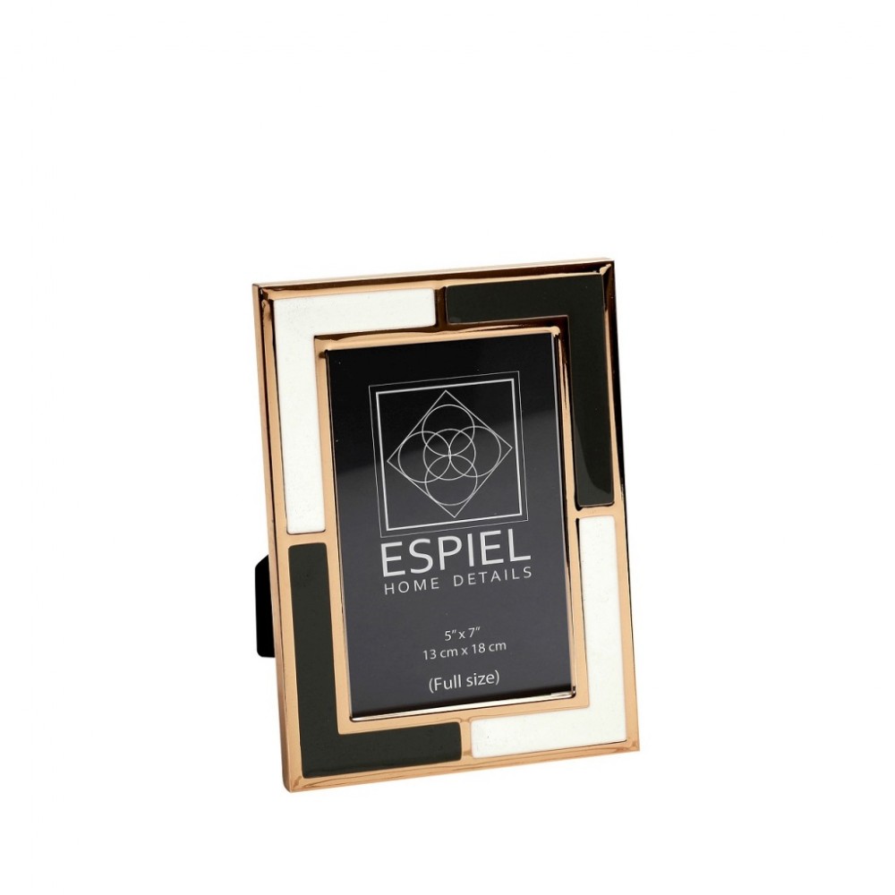 Espiel ΚΟΡΝΙΖΑ ΜΕΤΑΛ. ΛΕΥΚΟ/ΓΚΡΙ 13x18EK