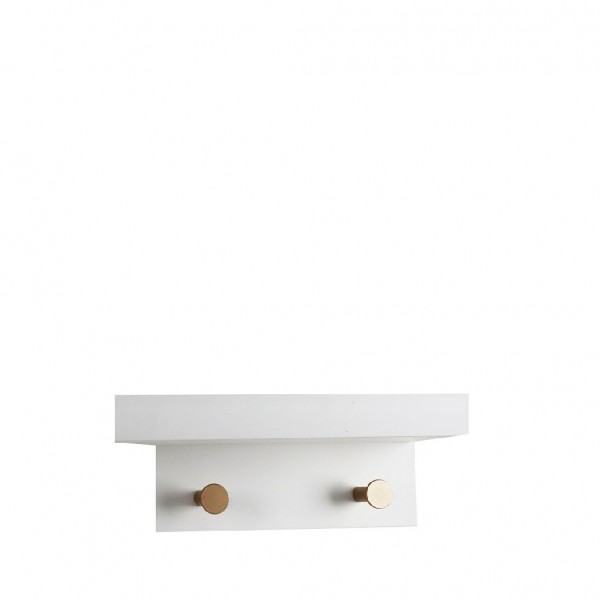 Espiel ΚΡΕΜΑΣΤΡΑ ΛΕΥΚΟ MDF 2 ΘΕΣΕΩΝ 23ΕΚ