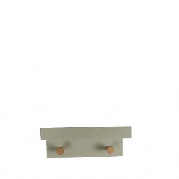 Espiel ΚΡΕΜΑΣΤΡΑ ΓΚΡΙ MDF 2 ΘΕΣΕΩΝ 23ΕΚ
