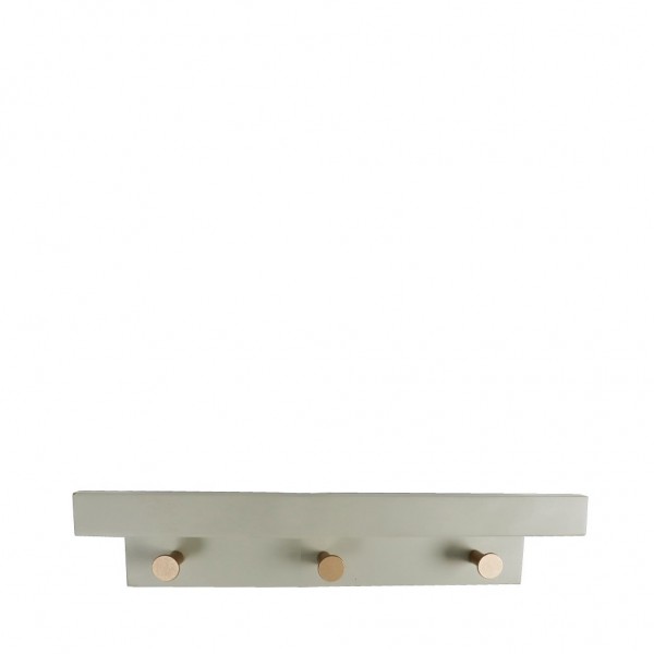 Espiel ΚΡΕΜΑΣΤΡΑ ΓΚΡΙ MDF 3 ΘΕΣΕΩΝ 35,5ΕΚ