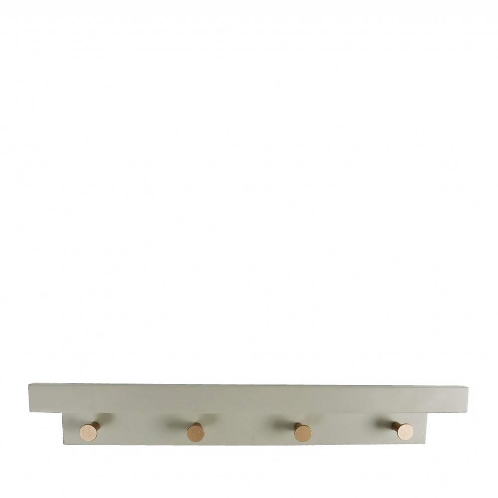 Espiel ΚΡΕΜΑΣΤΡΑ ΓΚΡΙ MDF 4 ΘΕΣΕΩΝ 48,5ΕΚ