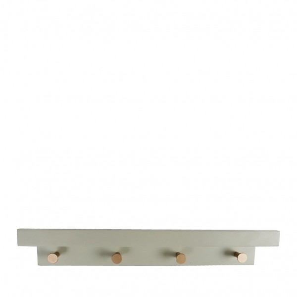 Espiel ΚΡΕΜΑΣΤΡΑ ΓΚΡΙ MDF 4 ΘΕΣΕΩΝ 48,5ΕΚ
