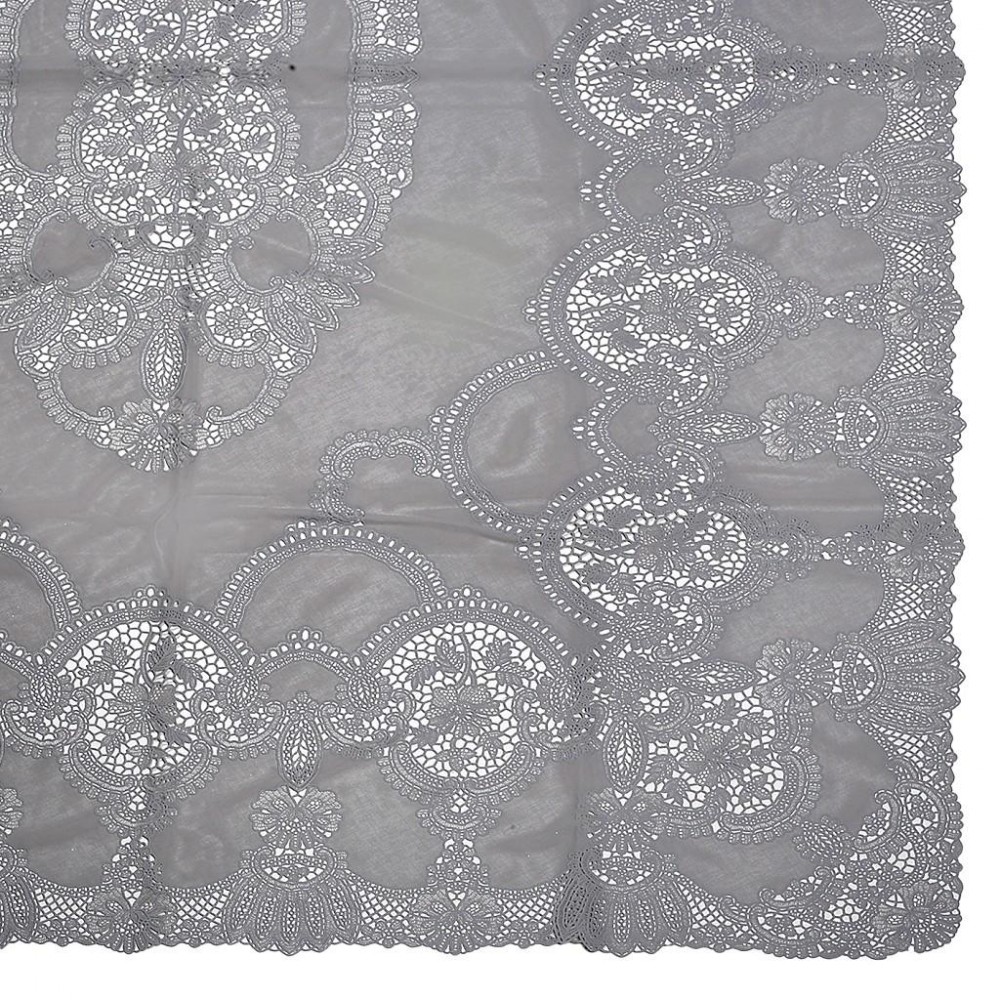 Espiel DIS. ΤΡΑΠΕΖΟΜΑΝΤΗΛΟ VINYL ΑΝ. ΓΚΡΙ 135χ135ΕΚ.