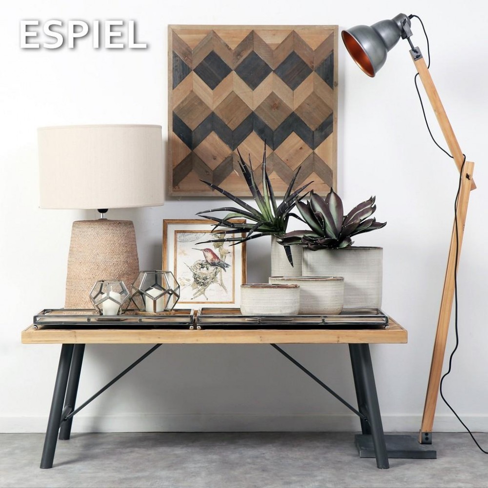 Espiel ΤΡΑΠΕΖΑΚΙ ΣΑΛΟΝΙΟΥ ΜΕΤΑΛ. ΜΕ ΞΥΛ. ΕΠΙΦ.120Χ60Χ45ΕΚ