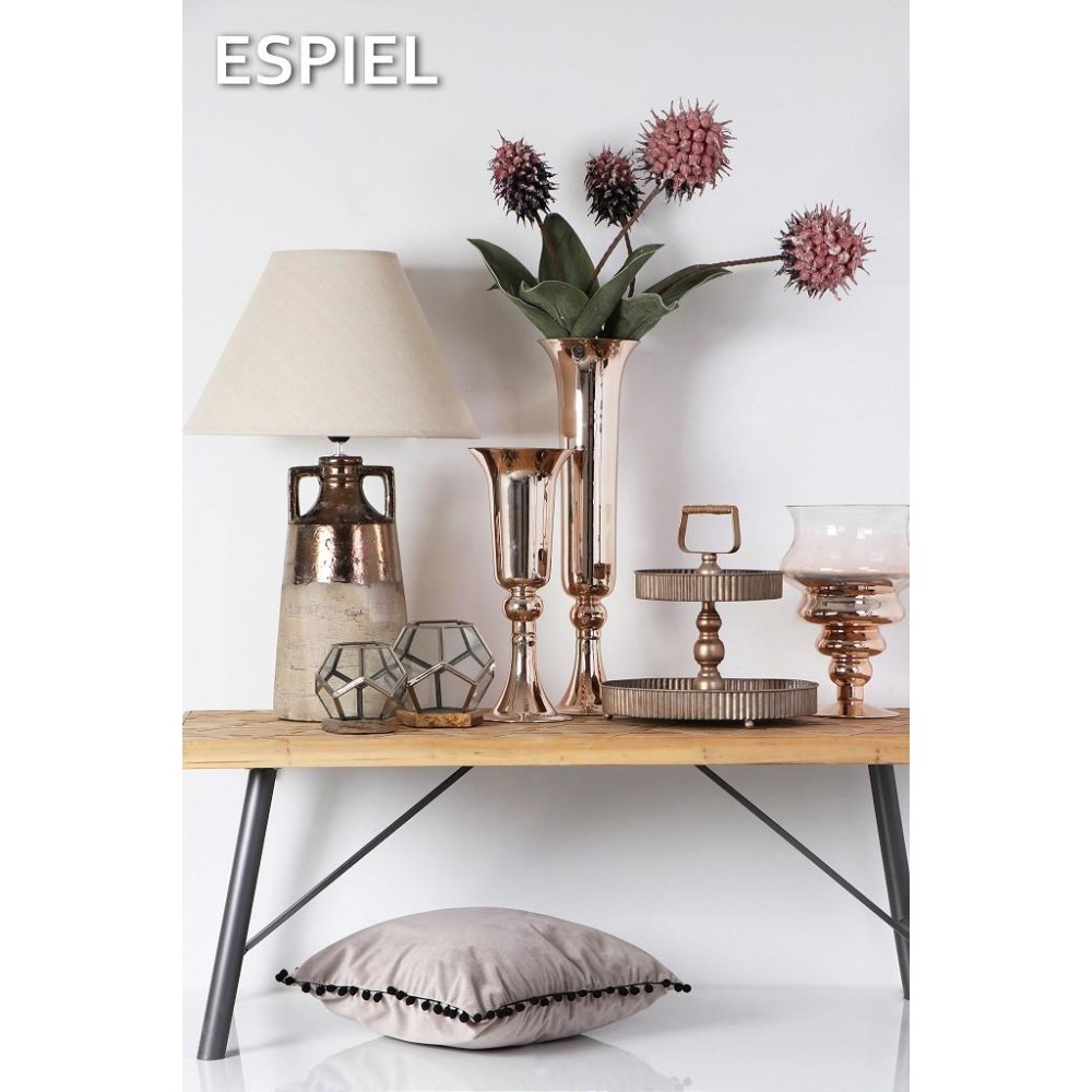 Espiel ΤΡΑΠΕΖΑΚΙ ΣΑΛΟΝΙΟΥ ΜΕΤΑΛ. ΜΕ ΞΥΛ. ΕΠΙΦ.120Χ60Χ45ΕΚ