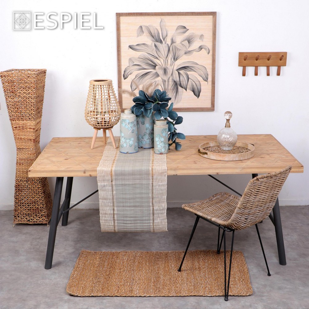 Espiel ΤΡΑΠΕΖΙ ΜΕΤΑΛ. ΜΕ ΞΥΛ. ΕΠΙΦΑΝΕΙΑ 180Χ90Χ75ΕΚ