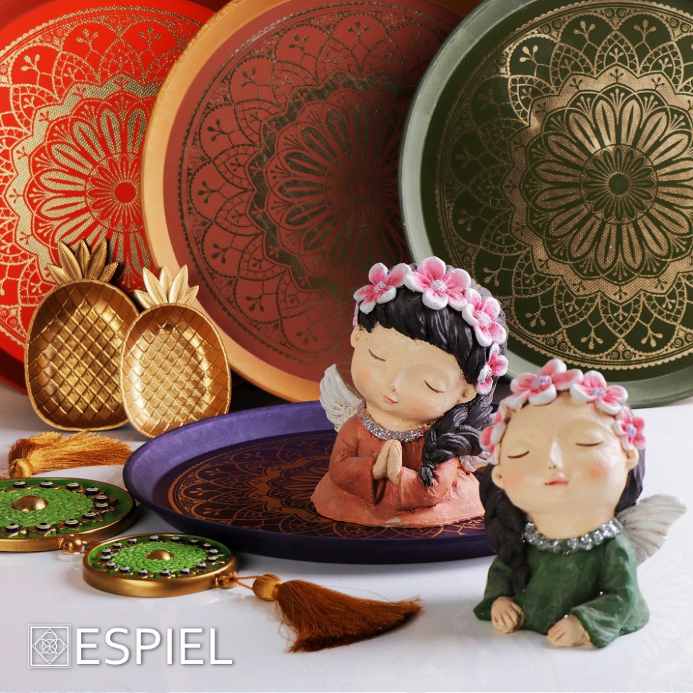 Espiel ΜΠΩΛ ''ΑΝΑΝΑΣ'' ΧΡΥΣΟ SET6 14X8,5ΕΚ