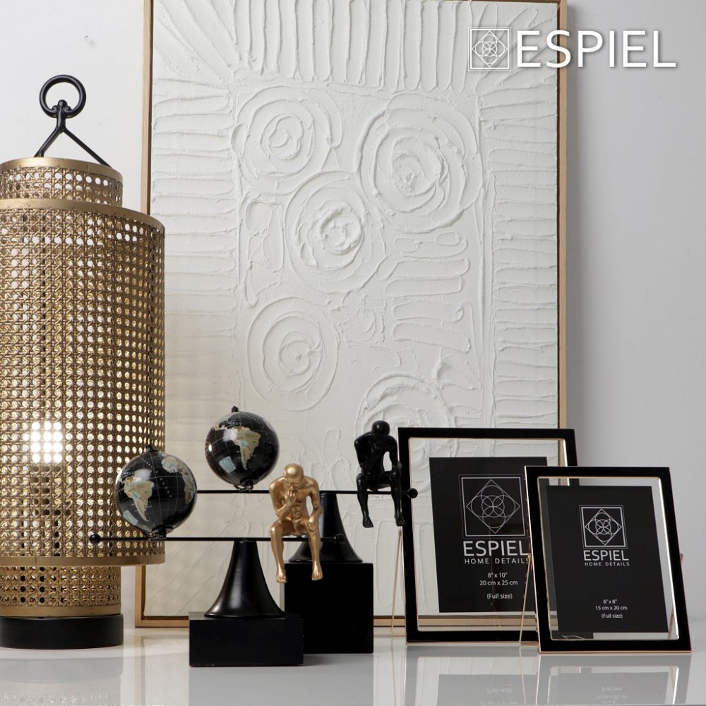 Espiel ΑΝΤΡΙΚΗ ΦΙΓΟΥΡΑ ΚΑΙ ΥΔΡΟΓΕΙΟΣ ΠΕΡΙΣΤΡ. ΣΕ ΒΑΣΗ ΠΟΛΥΡΕΖ. ΜΑΥΡΟ 15,5ΕΚ