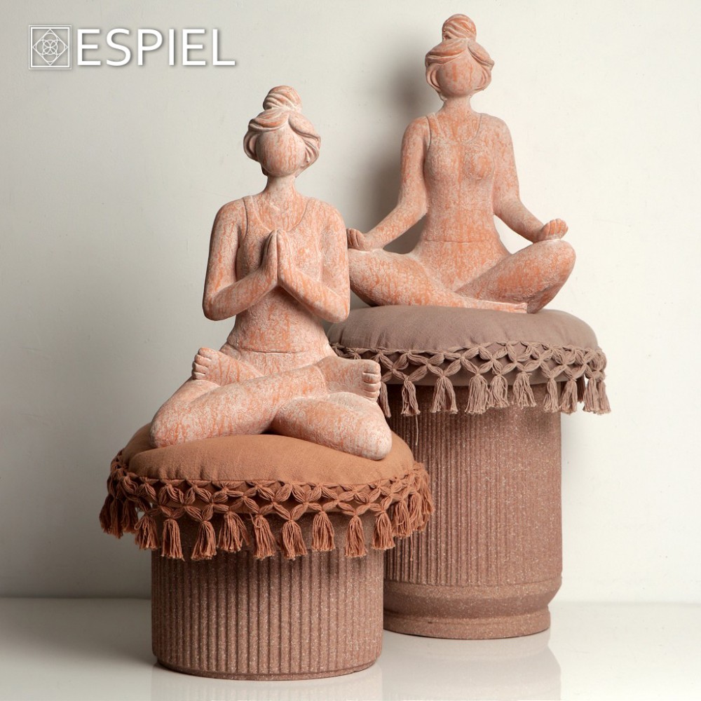 Espiel ΓΥΝΑΚΕΙΑ ΦΙΓΟΥΡΑ YOGA ΑΝΟΙΧΤΑ ΧΕΡΙΑ ΣΟΜΟΝ 38Χ22,5Χ50ΕΚ