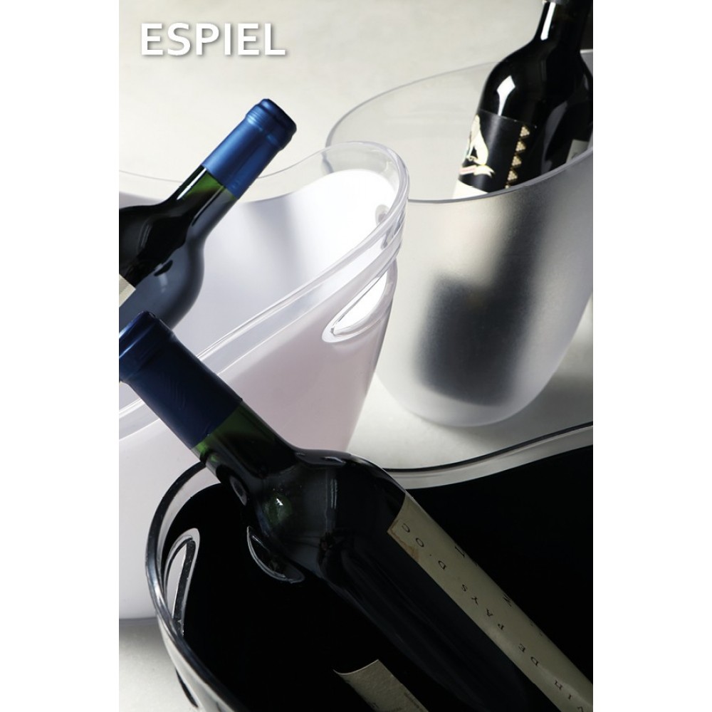 Espiel ΣΑΜΠΑΝΙΕΡΑ ΟΒΑΛ ΛΕΥΚΗ ΜΙΚΡΗ 26.5χ20χ19.5ΕΚ