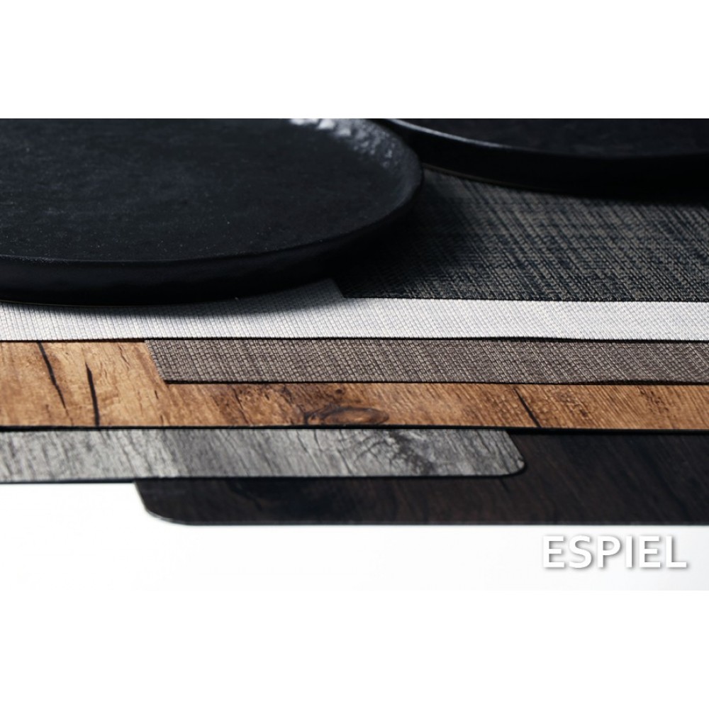 Espiel ΣΟΥΠΛΑ PVC ΚΑΦΕ ''ΞΥΛΟ'' 45Χ30ΕΚ. (smA)