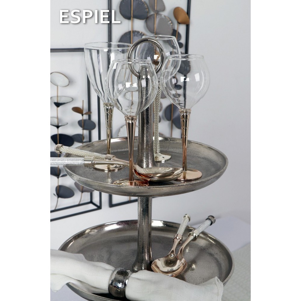 Espiel ΚΟΥΤΑΛΕΣ ΣΕΡΒΙΡΙΣΜΑΤΟΣ ΣΕΤ 2ΤΜΧ ΜΕ ΚΡΥΣΤΑΛΛ 27EK