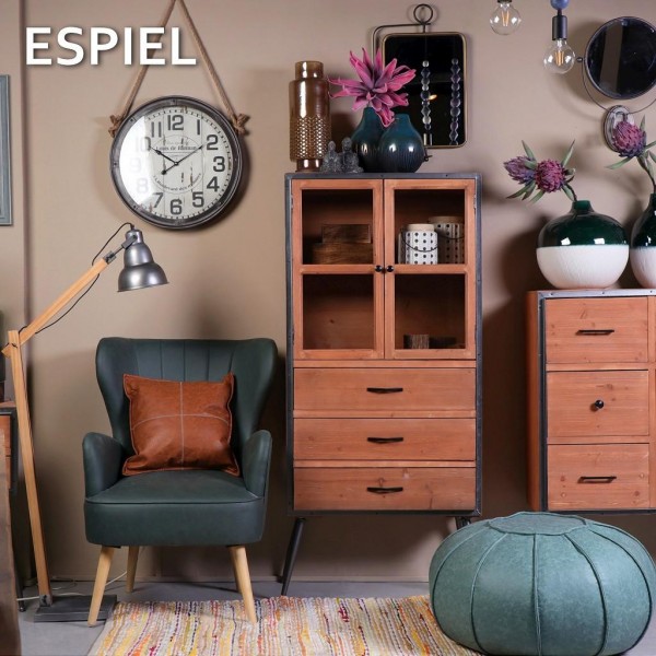 Espiel ΛΑΜΠΑΤΕΡ ΓΥΑΛ.ΜΕ ΞΥΛ.ΒΑΣΗ ΚΑΦΕ-ΠΛΕΓΜΑ 41.5ΕΚ.