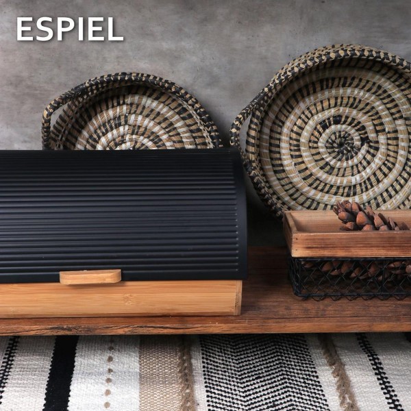 Espiel ΚΑΛΑΘΙ ΜΕΤΑΛ. ΜΑΥΡΟ 24.5Χ10Χ9.5ΕΚ.
