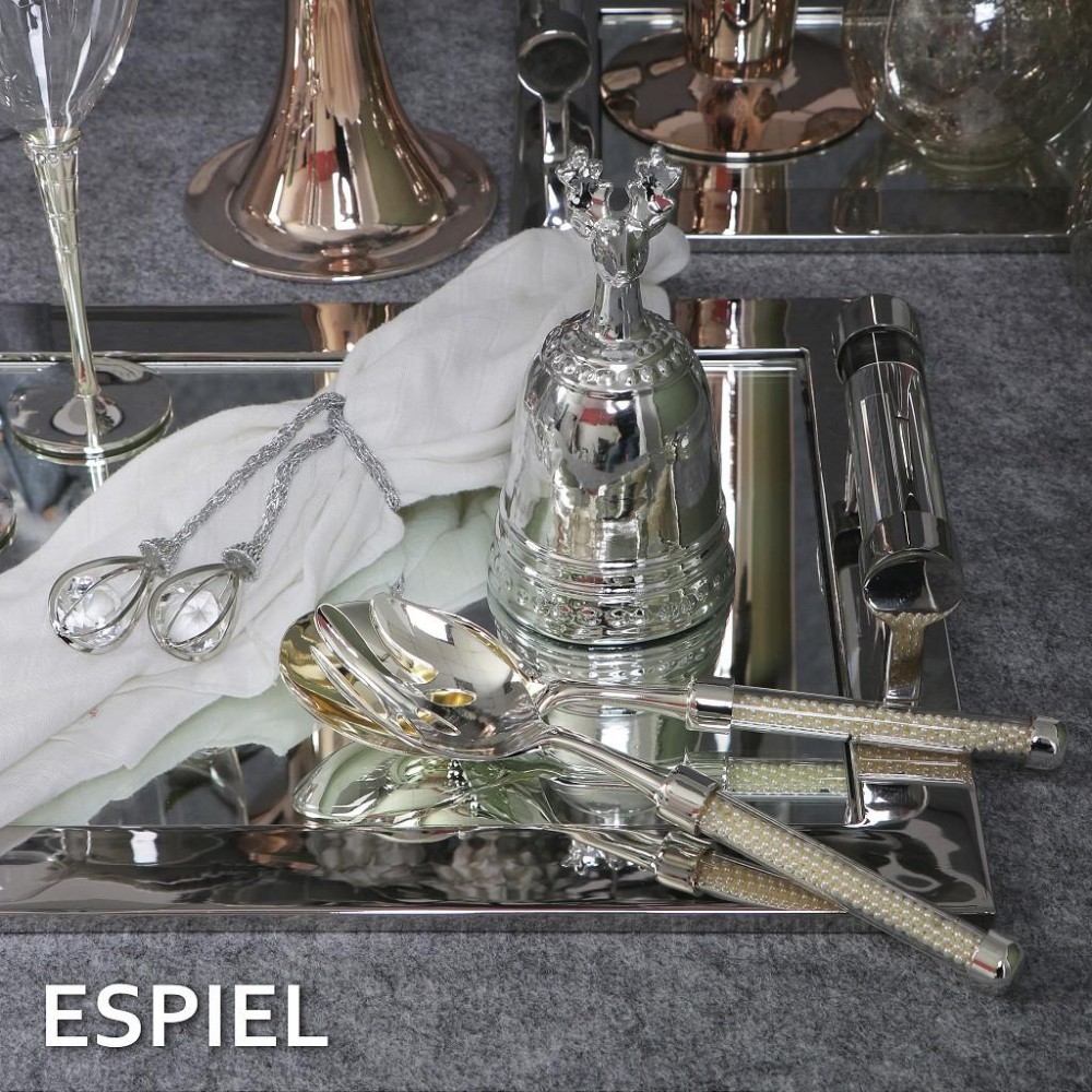 Espiel ΚΟΥΤΑΛΕΣ ΣΕΡΒΙΡΙΣΜΑΤΟΣ ΣΕΤ 2ΤΜΧ ΜΕ ΠΕΡΛΕΣ 26EK