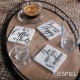 Espiel ΣΟΥΒΕΡ ΣΕΤ/6 ΤΕΤΡΑΓ. ''SUNSHINE'' 9.5Χ9.5ΕΚ.