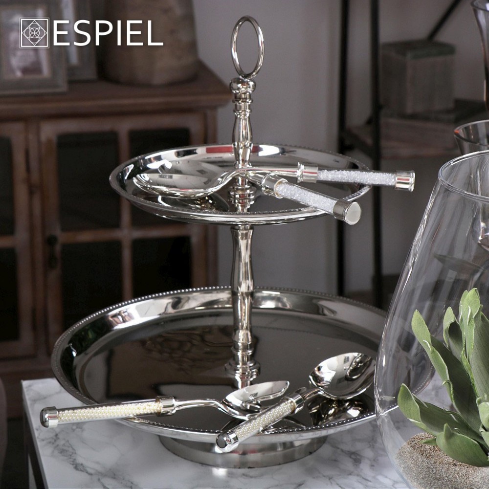 Espiel ΚΟΥΤΑΛΕΣ ΣΕΡΒΙΡΙΣΜΑΤΟΣ ΣΕΤ 2ΤΜΧ ΜΕ ΚΡΥΣΤΑΛΛ 27EK