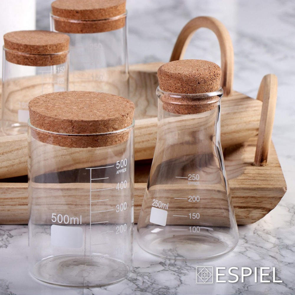 Espiel ΔΟΧΕΙΟ ΔΟΣΟΜΕΤΡ. ΜΕ ΦΕΛΛΟ 150ML 9ΕΚ (smC)